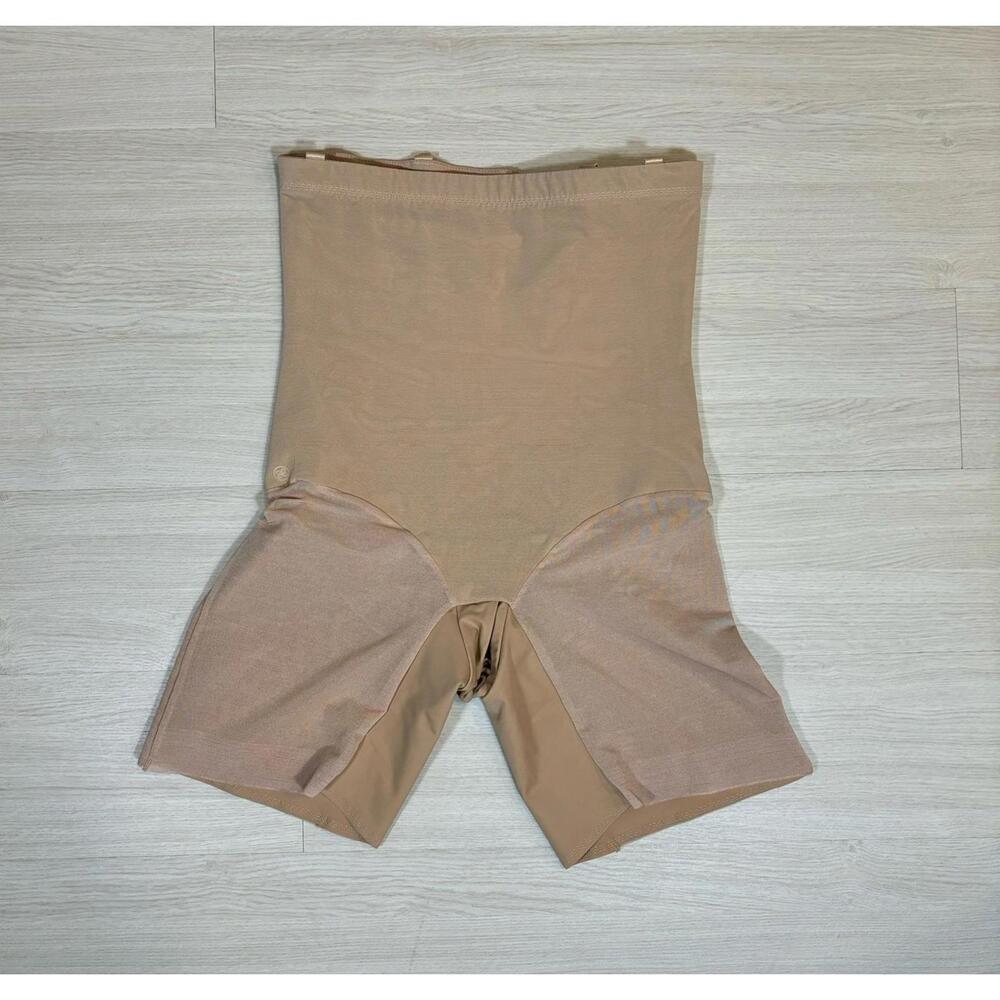 HoneyLove Super Power Shorts Women XLarge Shapewear Sculptwear Compression Beige